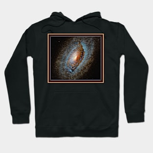 The Evil Eye Galaxy: Astronomical Faux Painting Hoodie